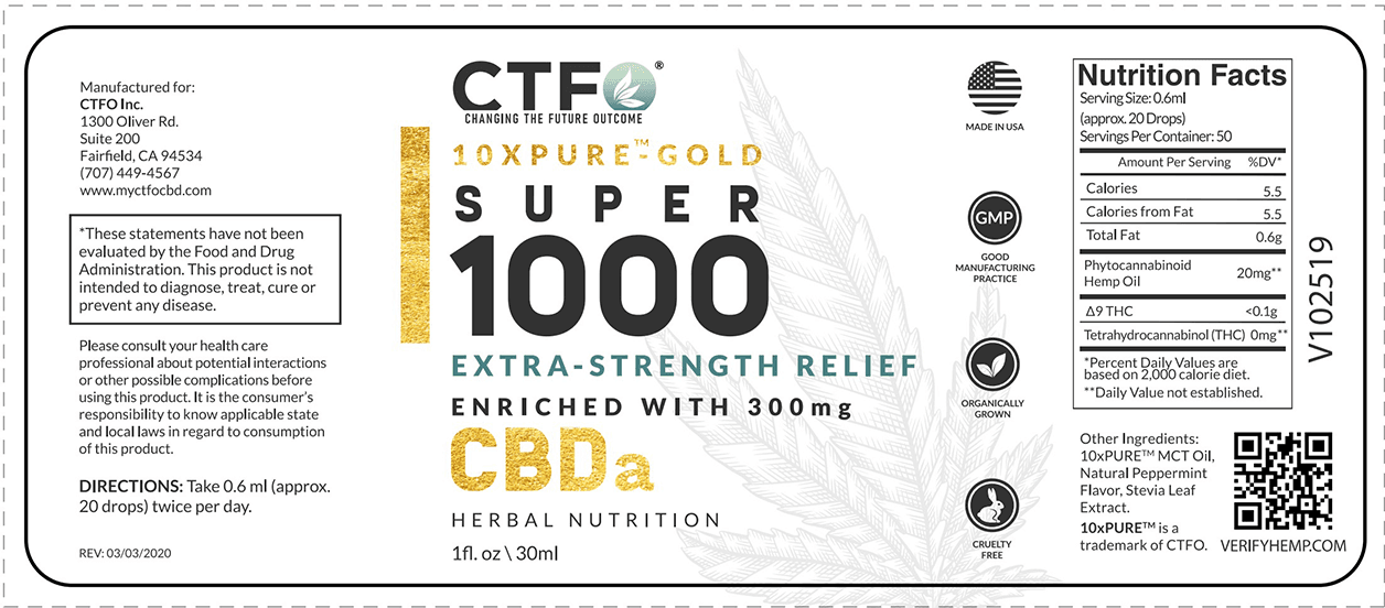 10xPURE™-GOLD Super 1000