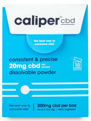 Buy Caliper CBD 20mg CBD Dissolvable Powder 10 Pack 1 (1)