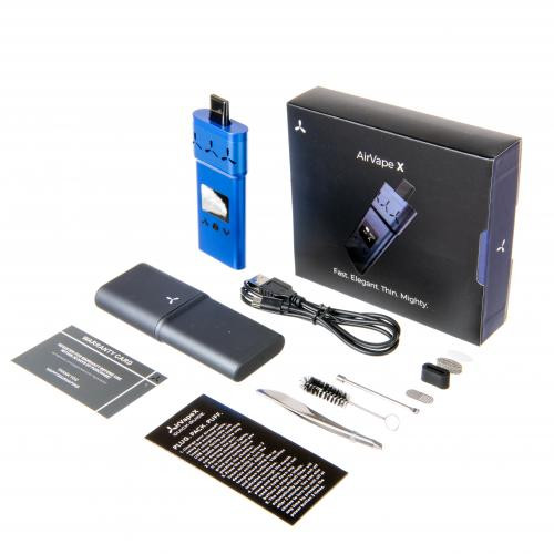 Buy AirVape X | Blue Best Portable Vaporizer Online
