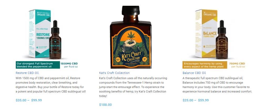 Buy Kat's Naturals: Quality Hemp and Ultra Concentrated Organic CBD Products