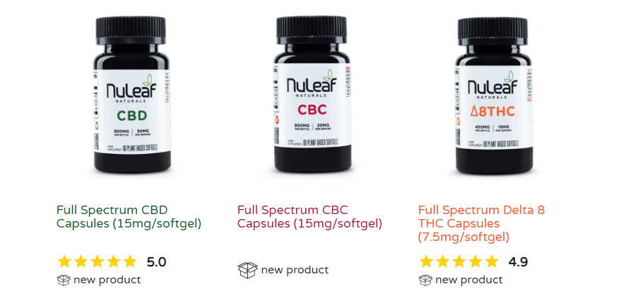Buy NuLeaf Naturals CBD Oil | CBD Capsules and Softgel | Full Spectrum CBD Balm | Full Spectrum CBD Pet Oil