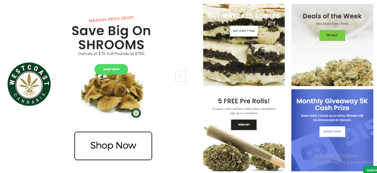 Buy Weed Online CA | #1 Weed Store | West Coast Cannabis