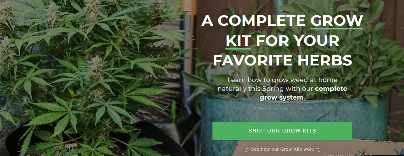 APORFORPOT COMPLETE GROW KIT FOR YOUR FAVORITE HERBS 