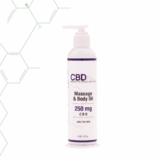 Buy CBD Health Collection 250mg Massage & Body Oil For Pain Relief