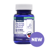 Buy CBDistillery Sleep Gummies 30mg Broad Spectrum CBD + Melatonin – 30 Count – 0% THC