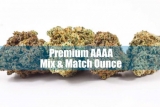 Buy Premium AAAA Hybrid Mix And Match Ounce Marijuana Strains Online