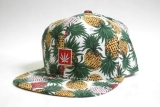 Pineapple Kush Snapback Weed Hat | Marijuana Hat | Weed Caps Online
